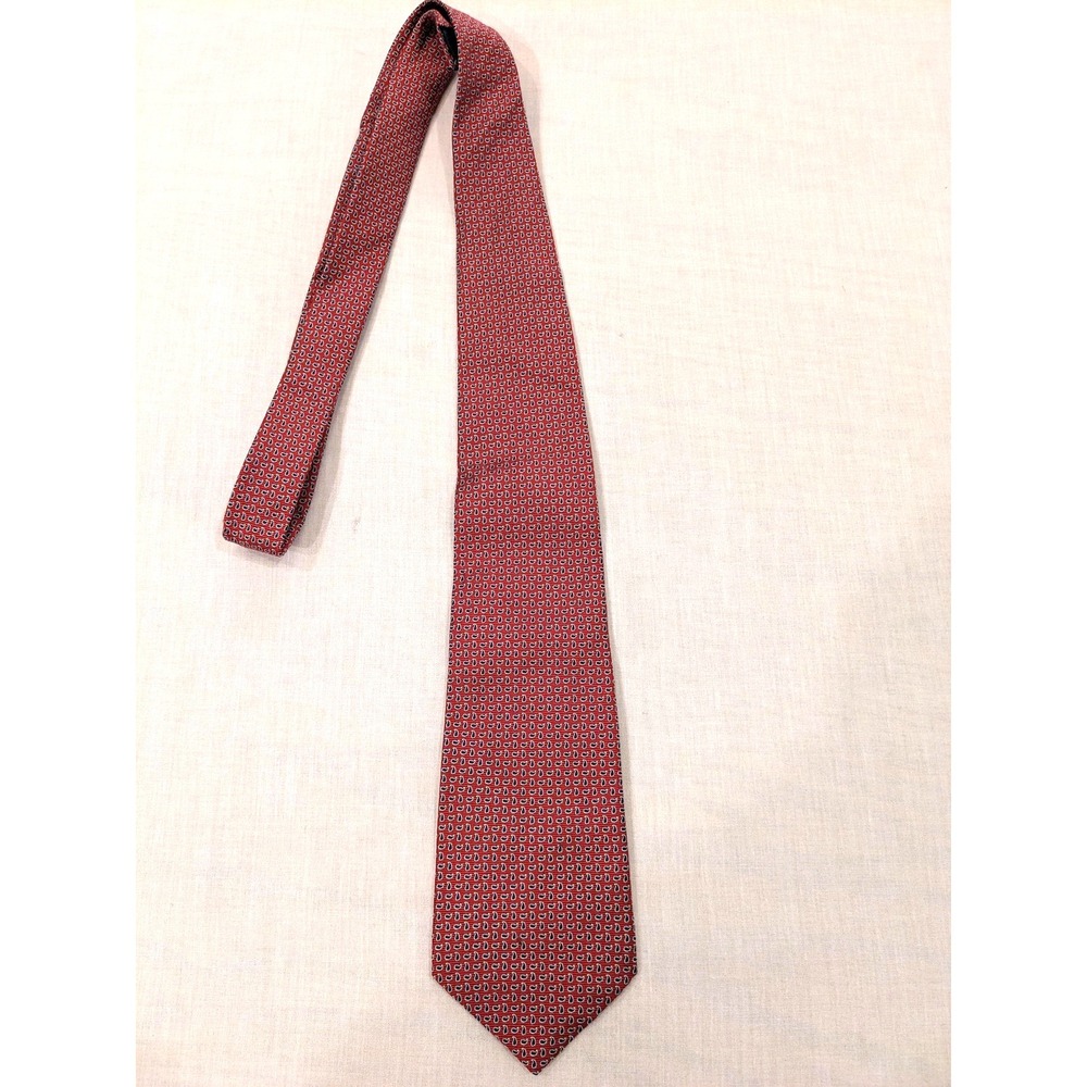 Lauren Ralph Lauren Tie Mens Classic Silk Micro Paisley Made USA 55x4